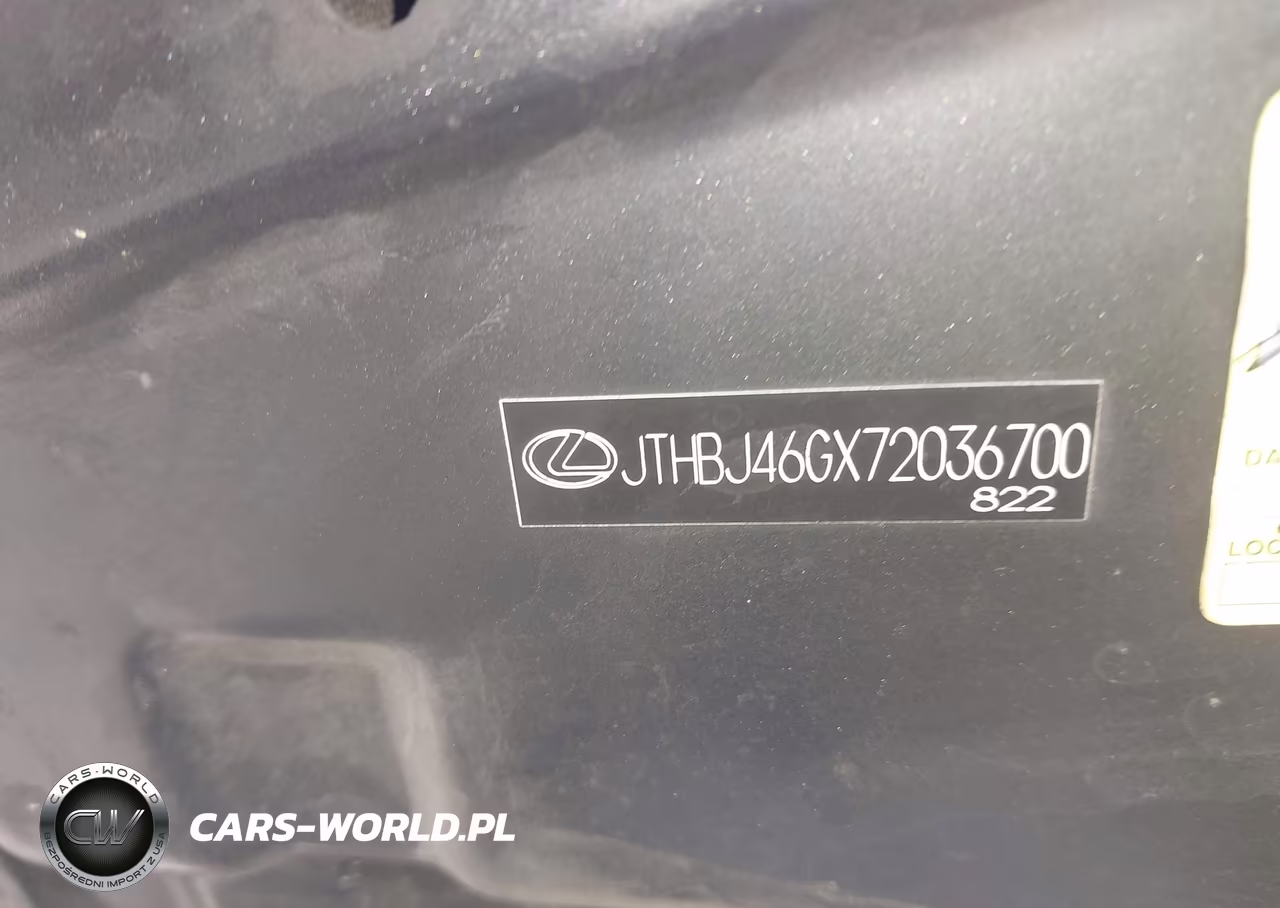 2007 Lexus Es 350 VIN:JTHBJ46GX72036700 - 9