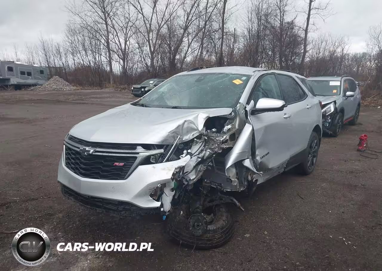 2022 Chevrolet Equinox Fwd Rs VIN:2GNAXMEV8N6146423 - 2