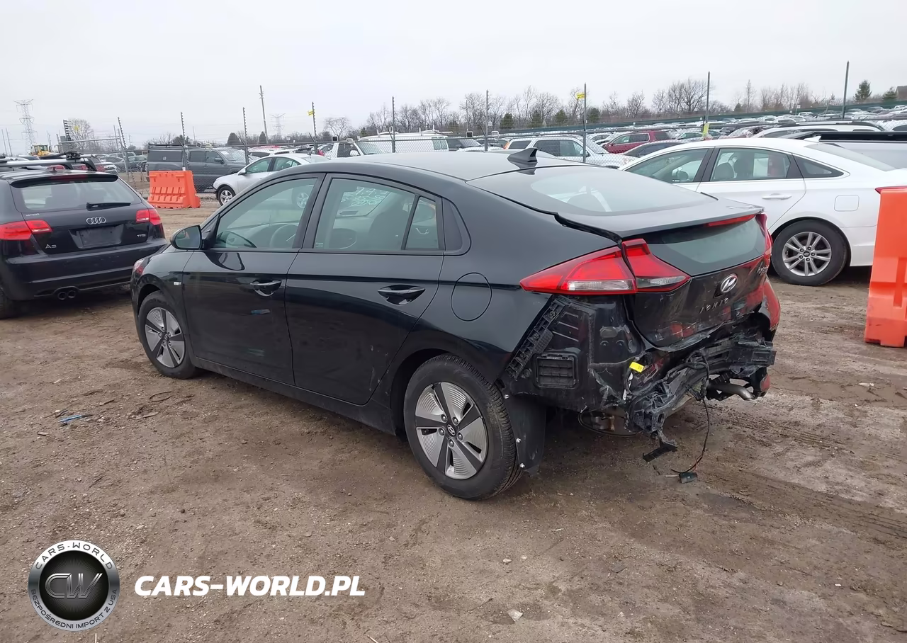 2019 Hyundai Ioniq Hybrid Blue VIN:KMHC65LC0KU171515 - 3