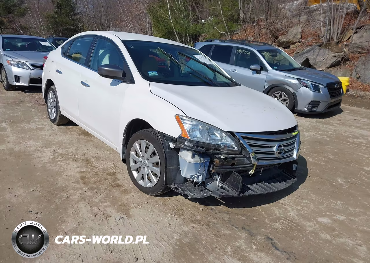 2013 Nissan Sentra Sv VIN:3N1AB7AP7DL787771 - 2