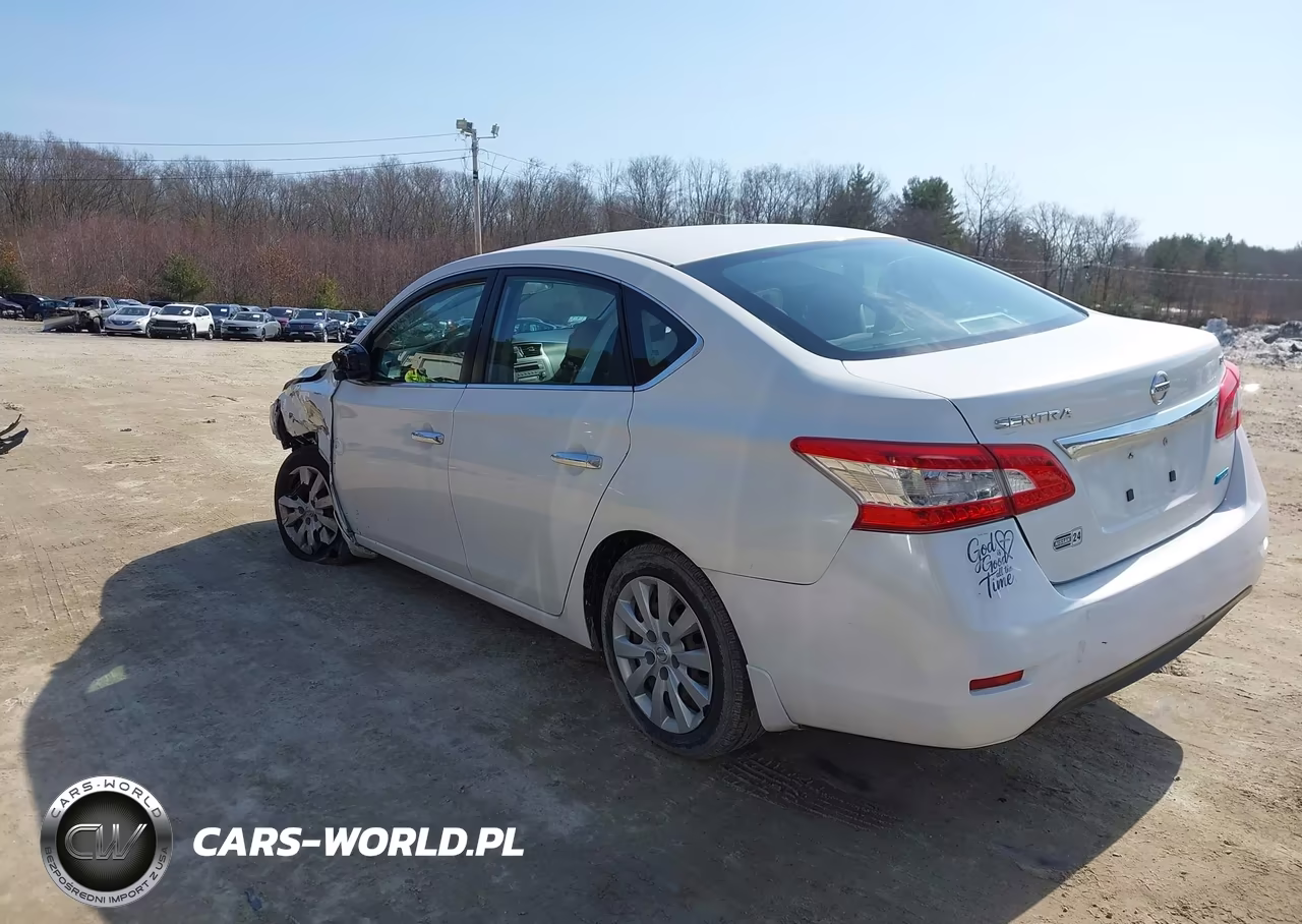 2013 Nissan Sentra Sv VIN:3N1AB7AP7DL787771 - 3