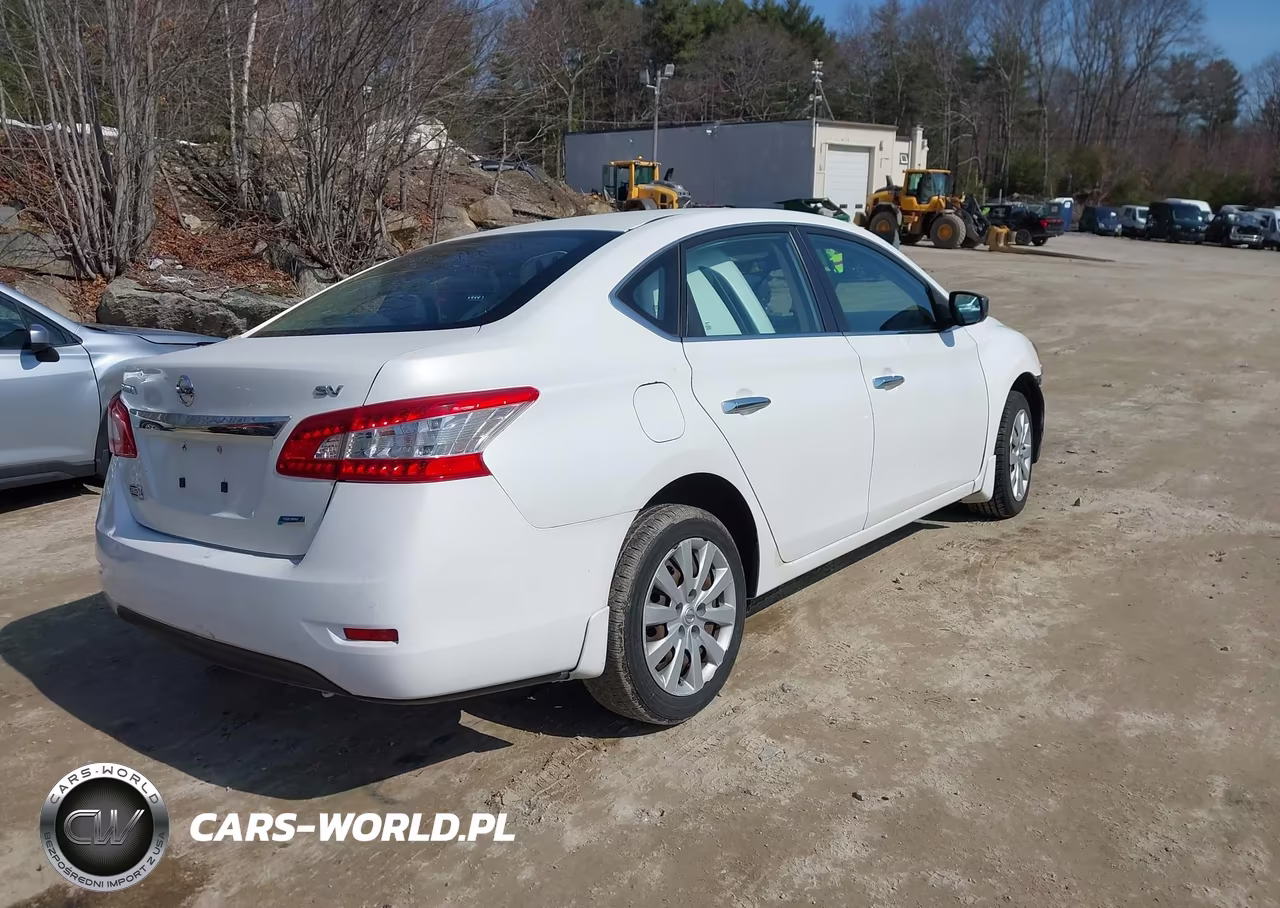 2013 Nissan Sentra Sv VIN:3N1AB7AP7DL787771 - 4