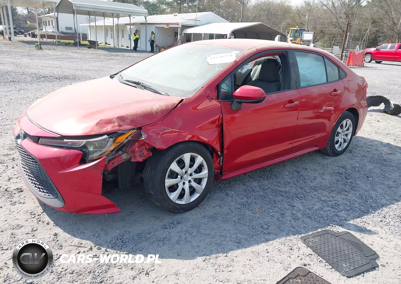2020 Toyota Corolla Le VIN:5YFEPRAE3LP055536 - 2