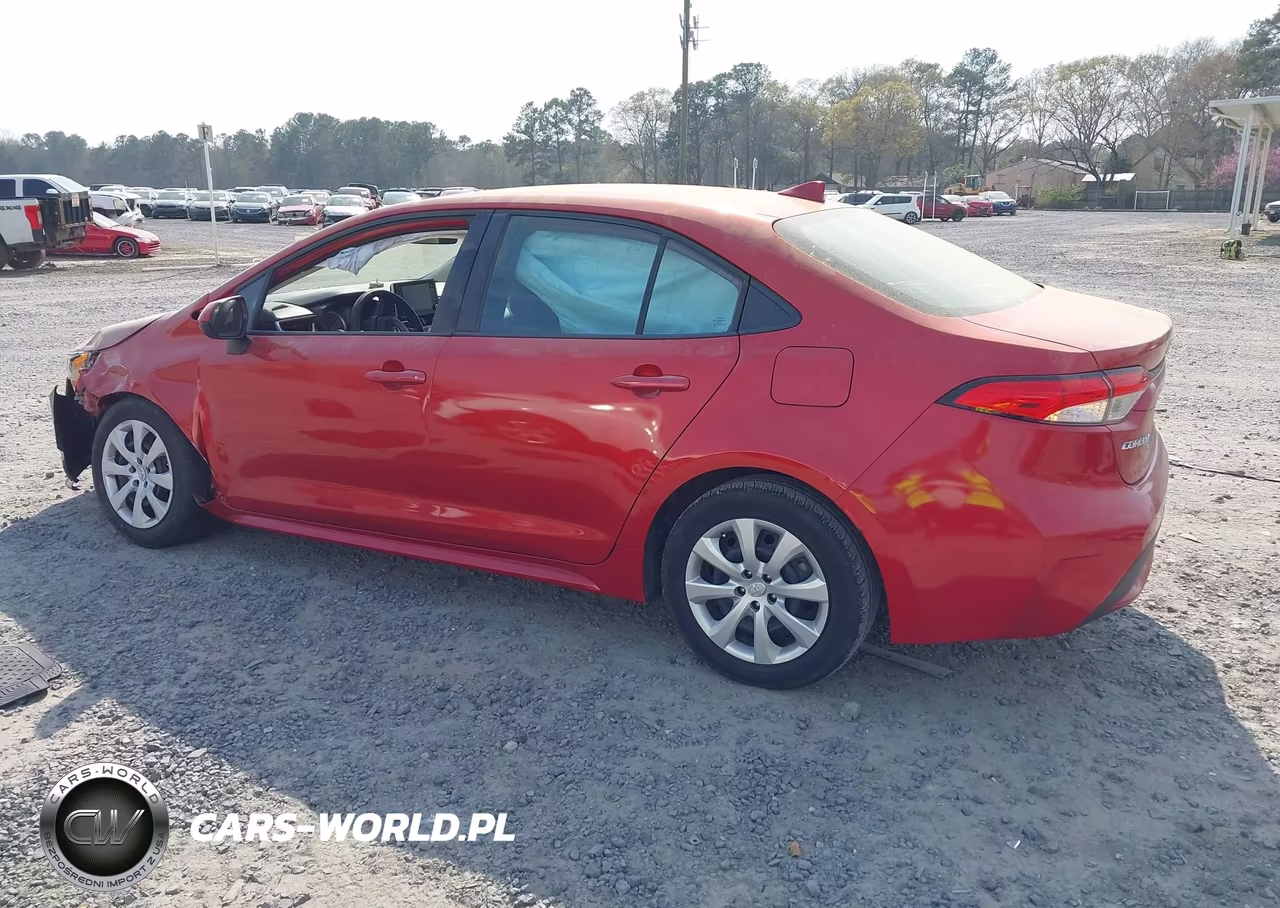 2020 Toyota Corolla Le VIN:5YFEPRAE3LP055536 - 3