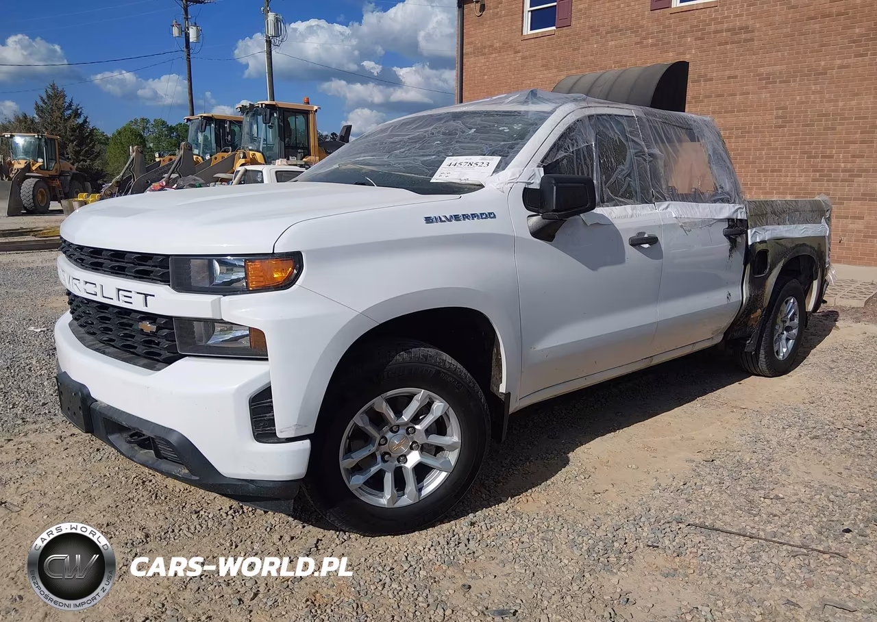 2021 Chevrolet Silverado 1500 2Wd Short Bed Custom VIN:1GCPWBEH8MZ150351 - 2