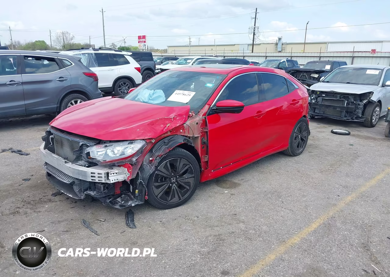 2019 Honda Civic Ex VIN:SHHFK7H64KU404184 - 2