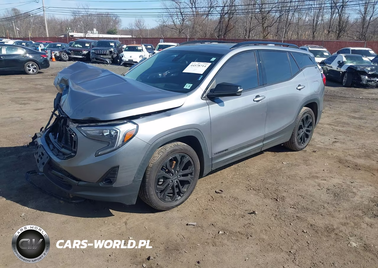 2021 GMC Terrain Fwd Slt VIN:3GKALPEV7ML382470 - 2