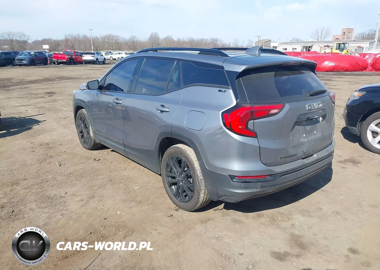 2021 GMC Terrain Fwd Slt VIN:3GKALPEV7ML382470 - 3