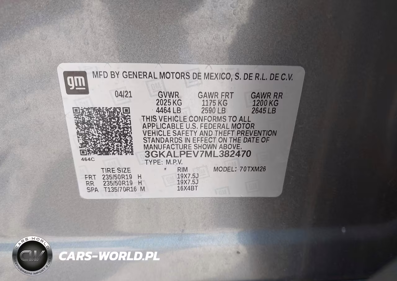 2021 GMC Terrain Fwd Slt VIN:3GKALPEV7ML382470 - 9