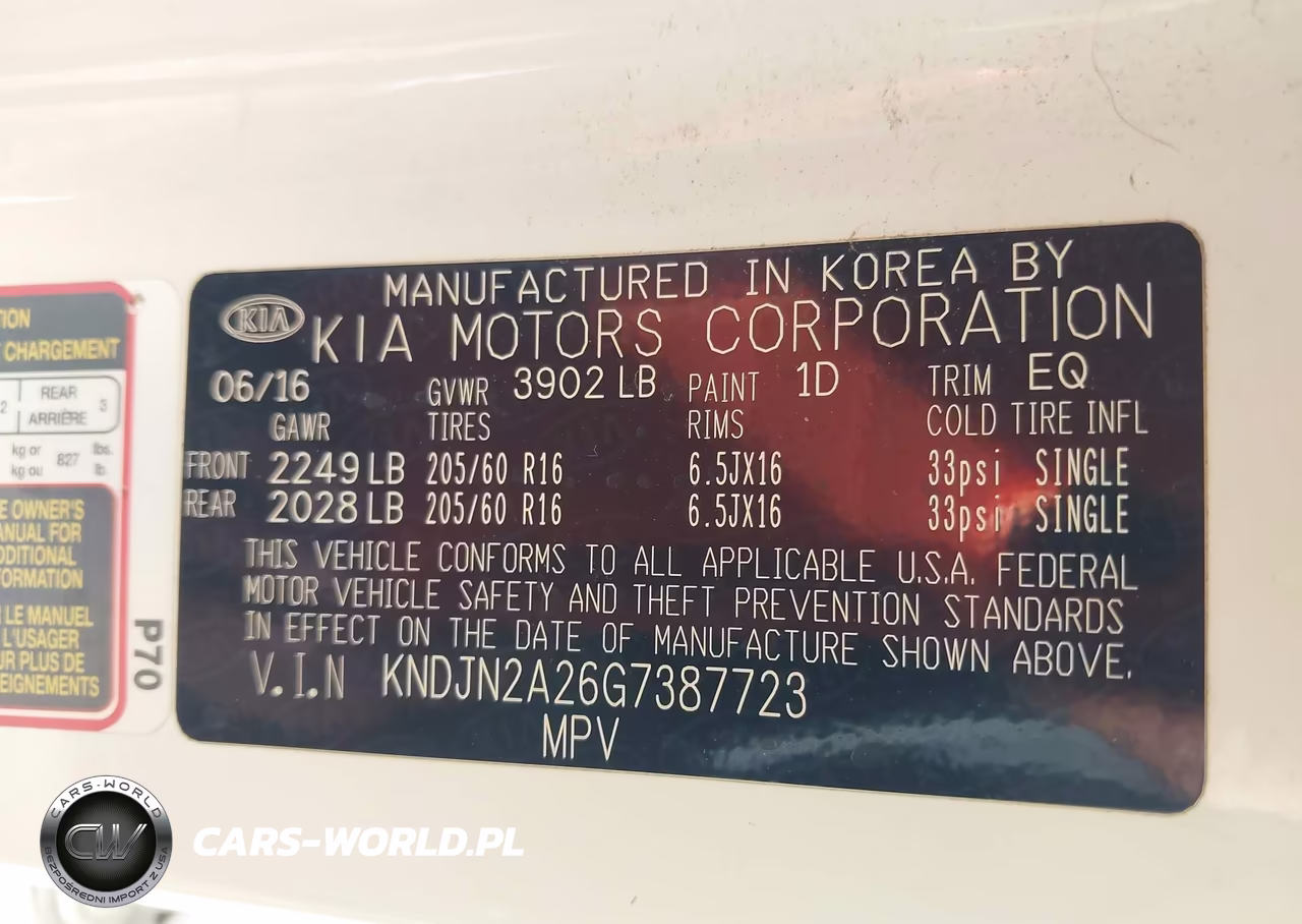 2016 Kia Soul VIN:KNDJN2A26G7387723 - 9