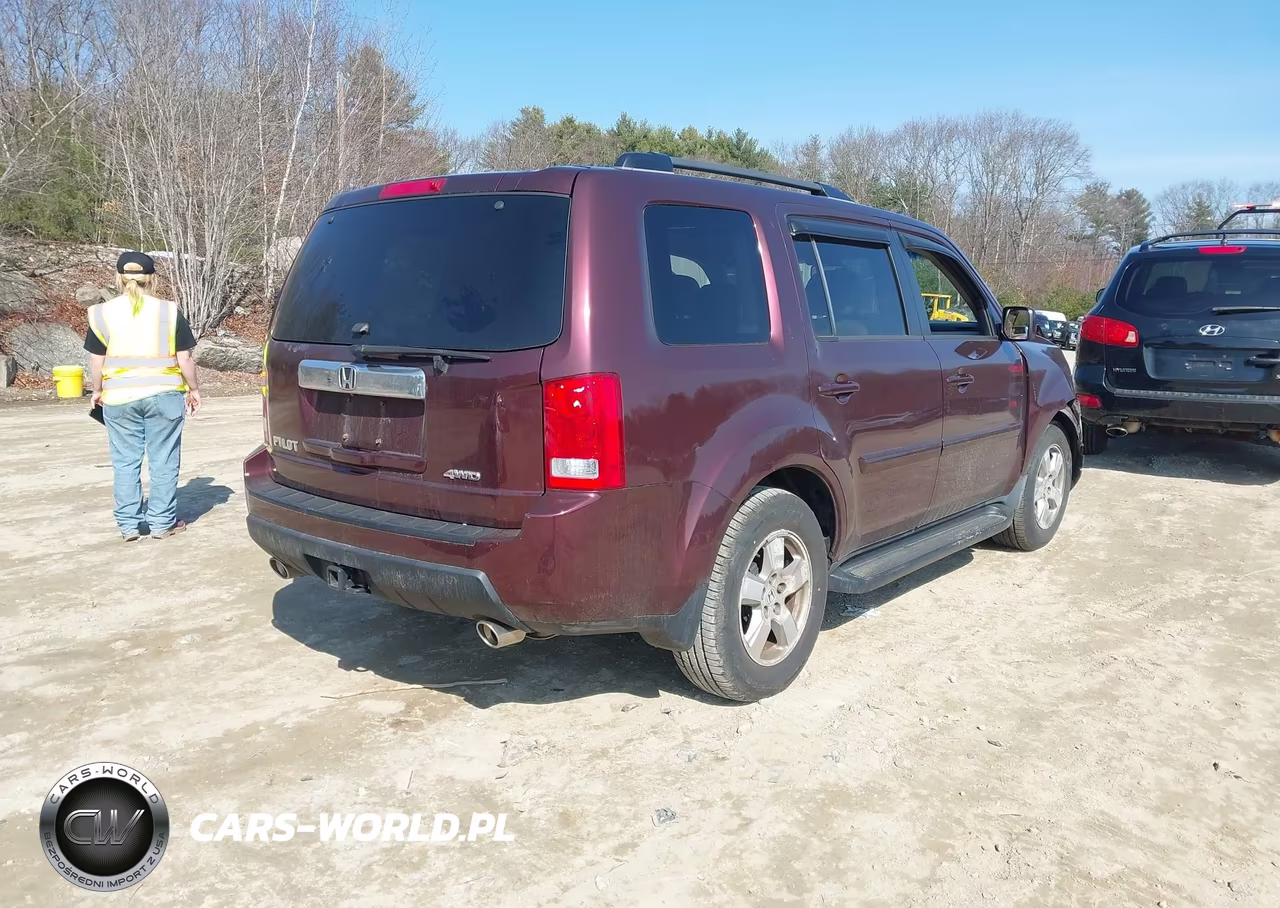 2011 Honda Pilot Ex-L VIN:5FNYF4H61BB026368 - 4