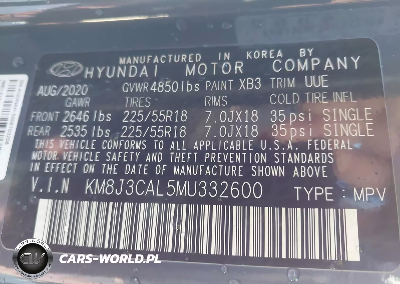2021 Hyundai Tucson Ultimate VIN:KM8J3CAL5MU332600 - 9