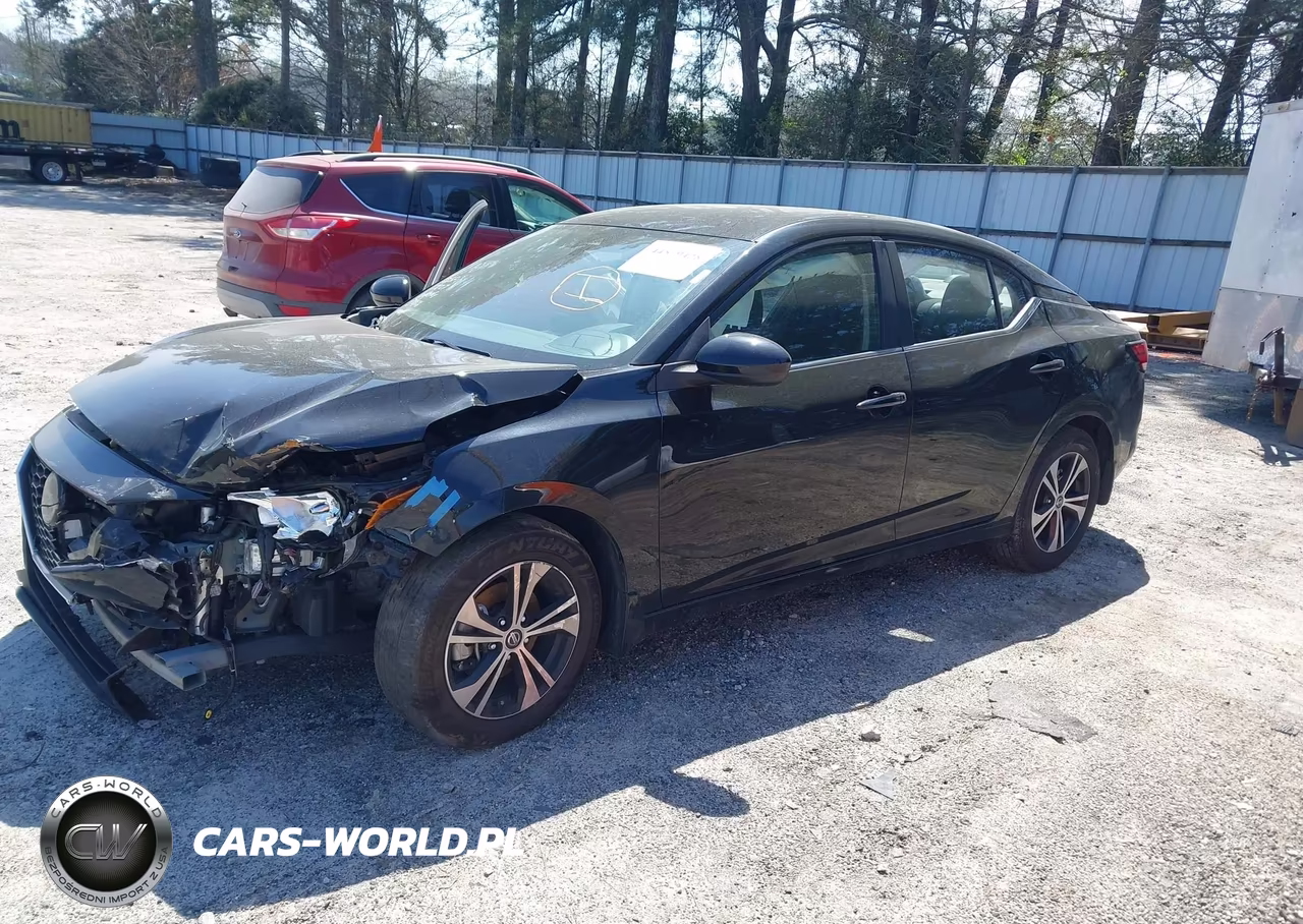 2021 Nissan Sentra Sv Xtronic Cvt VIN:3N1AB8CV2MY233655 - 2