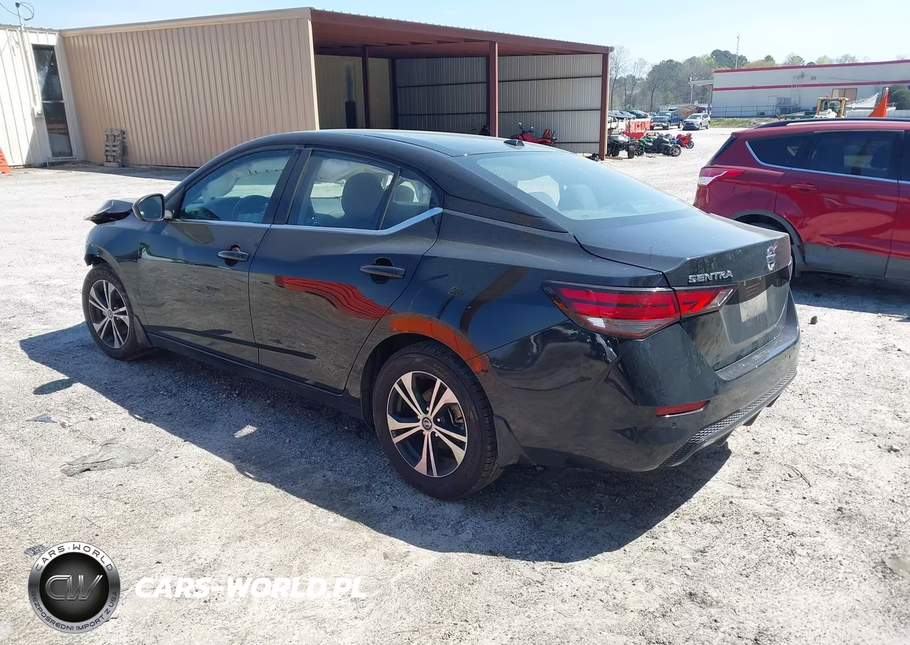 2021 Nissan Sentra Sv Xtronic Cvt VIN:3N1AB8CV2MY233655 - 3