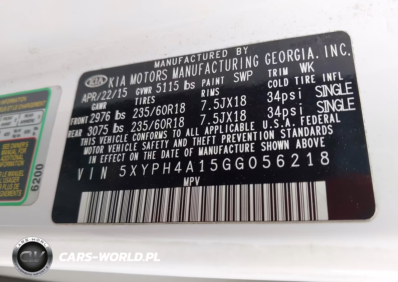 2016 Kia Sorento 2.0T Ex VIN:5XYPH4A15GG056218 - 9