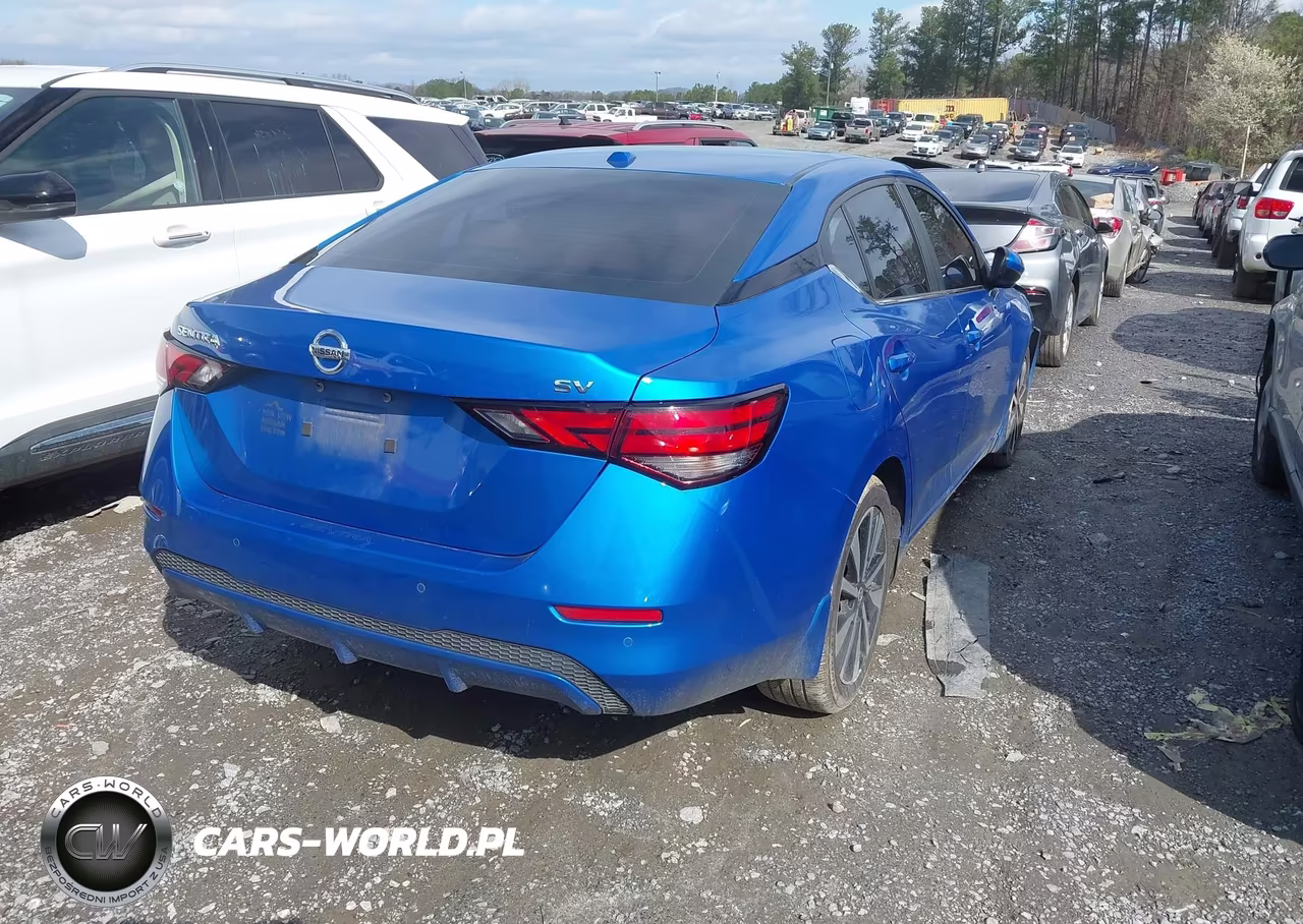 2022 Nissan Sentra Sv Xtronic Cvt VIN:3N1AB8CV9NY207846 - 4