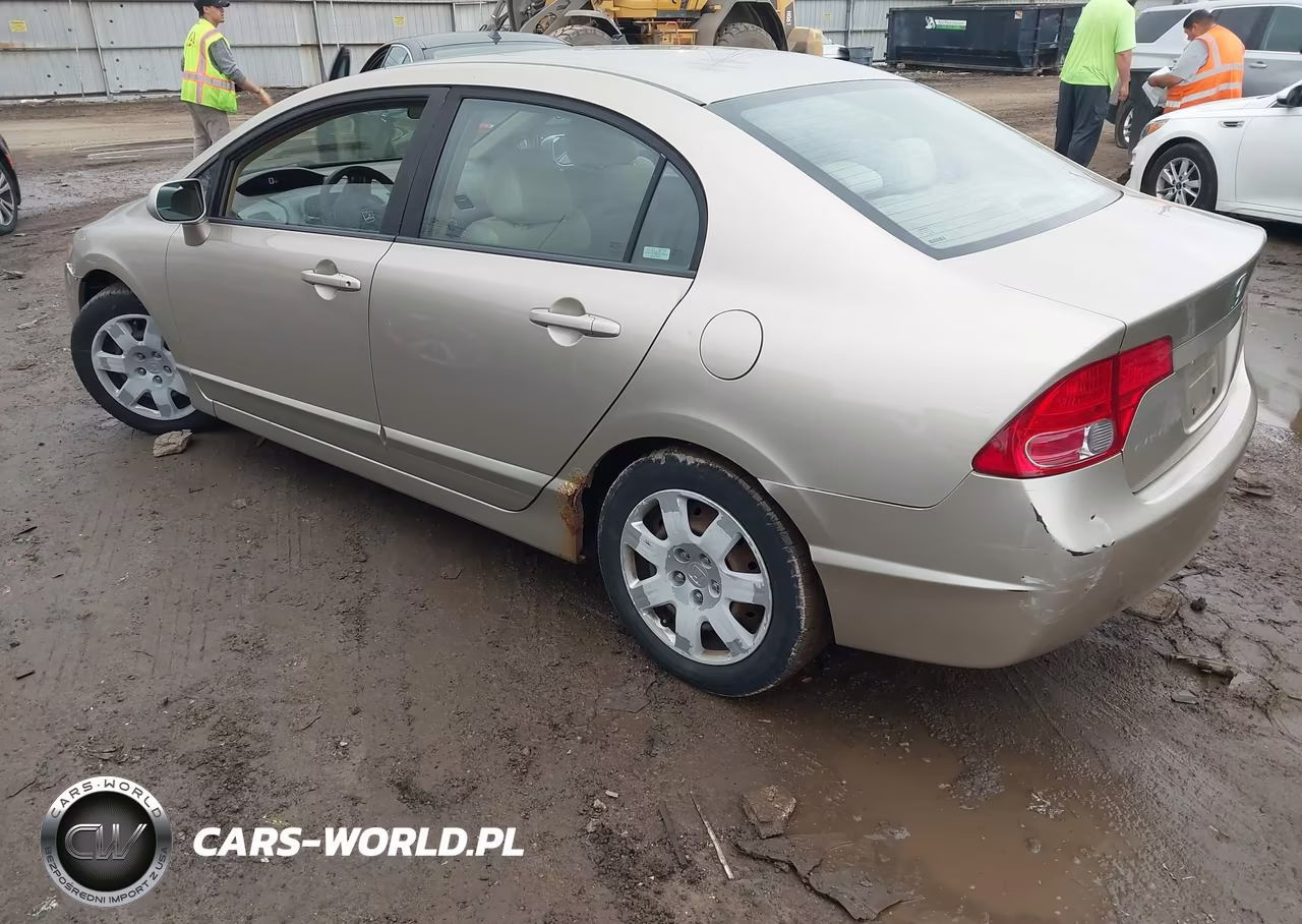 2008 Honda Civic Lx VIN:1HGFA16568L049893 - 3