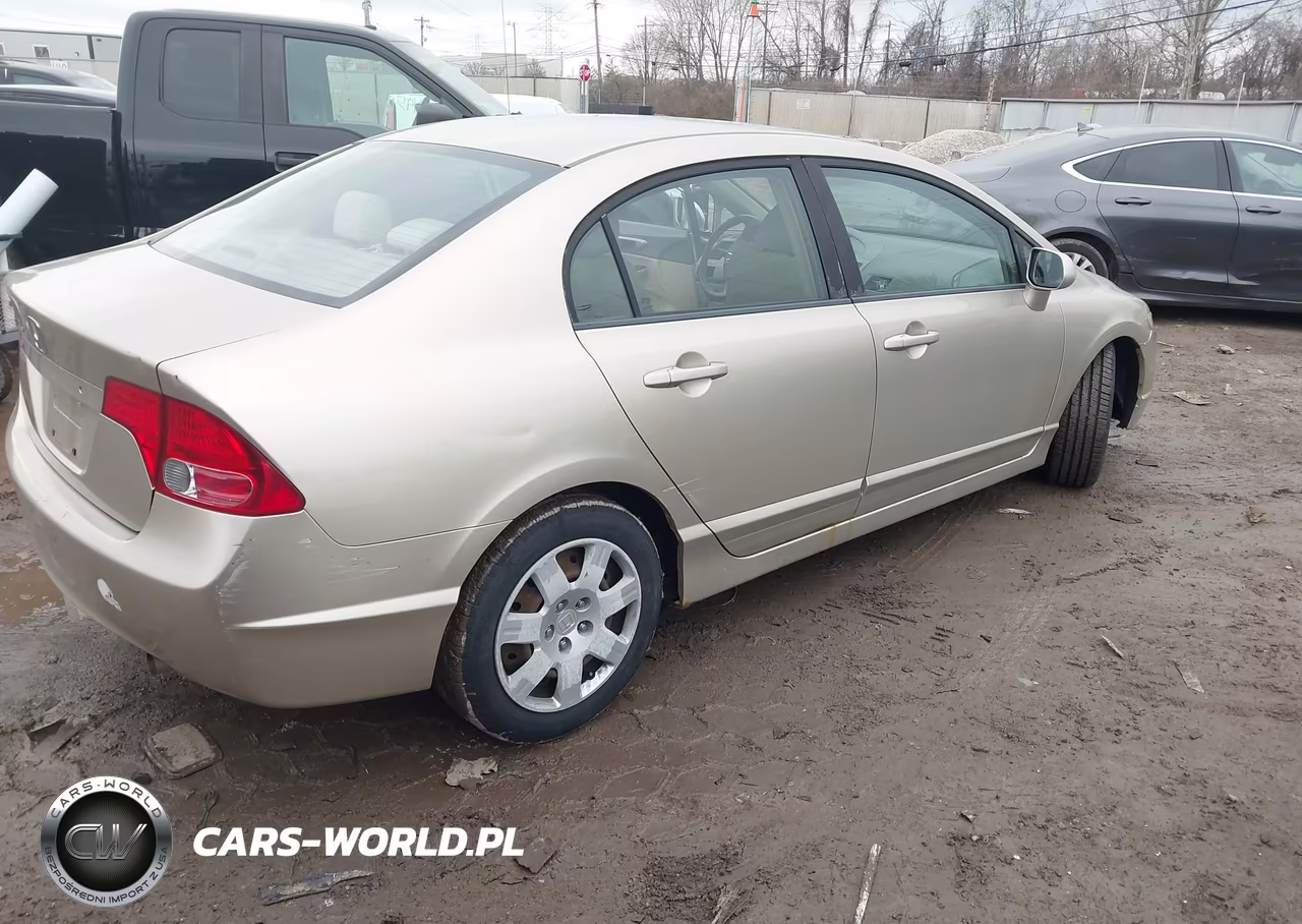2008 Honda Civic Lx VIN:1HGFA16568L049893 - 4