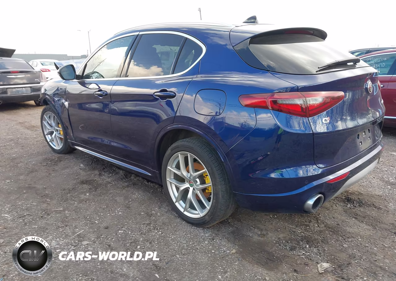 2021 Alfa Romeo Stelvio Ti Awd VIN:ZASPAKBN0M7D16647 - 3