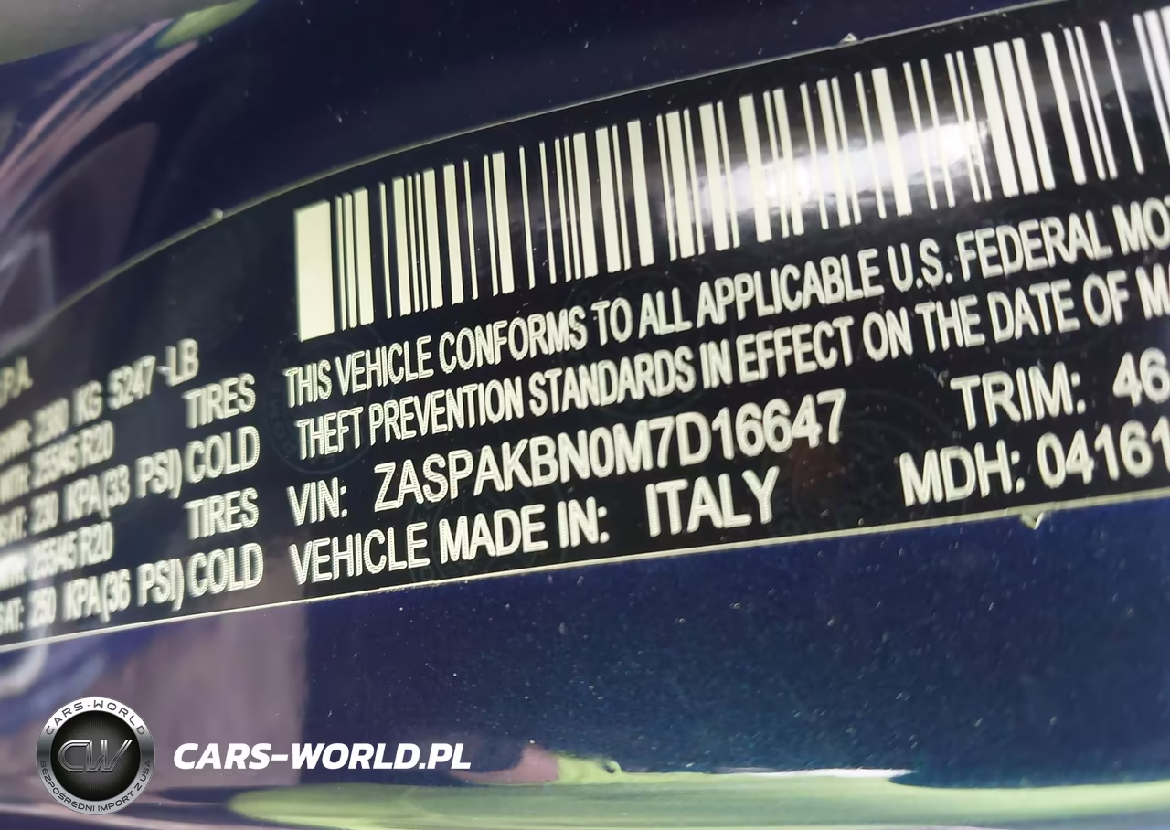 2021 Alfa Romeo Stelvio Ti Awd VIN:ZASPAKBN0M7D16647 - 9