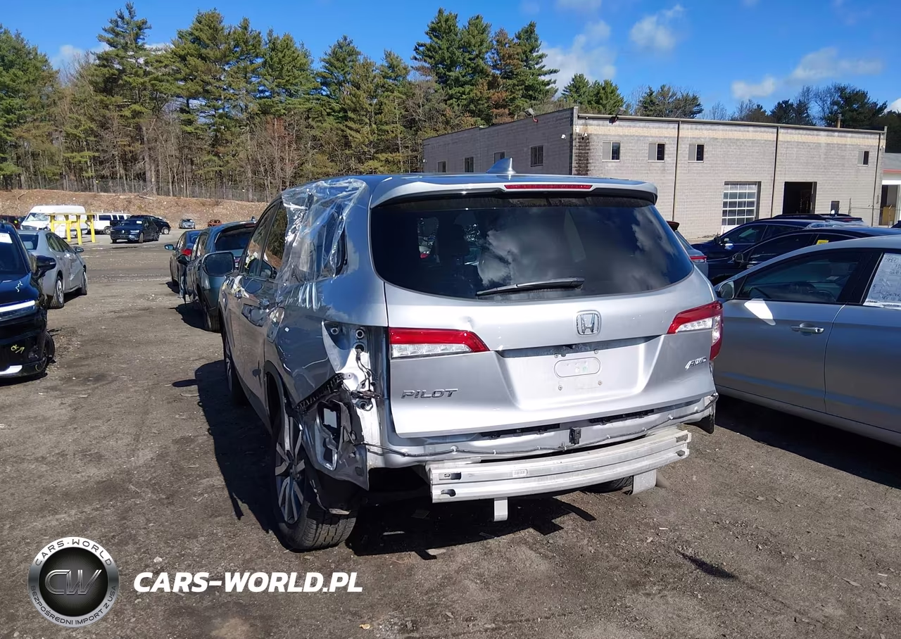 2021 Honda Pilot Awd Ex-L VIN:5FNYF6H54MB014172 - 6
