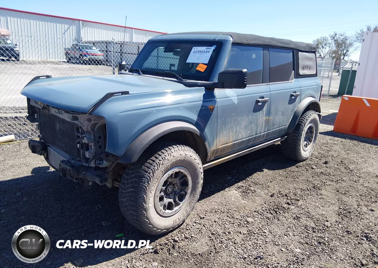 2022 Ford Bronco Badlands VIN:1FMEE5DH4NLB89774 - 2