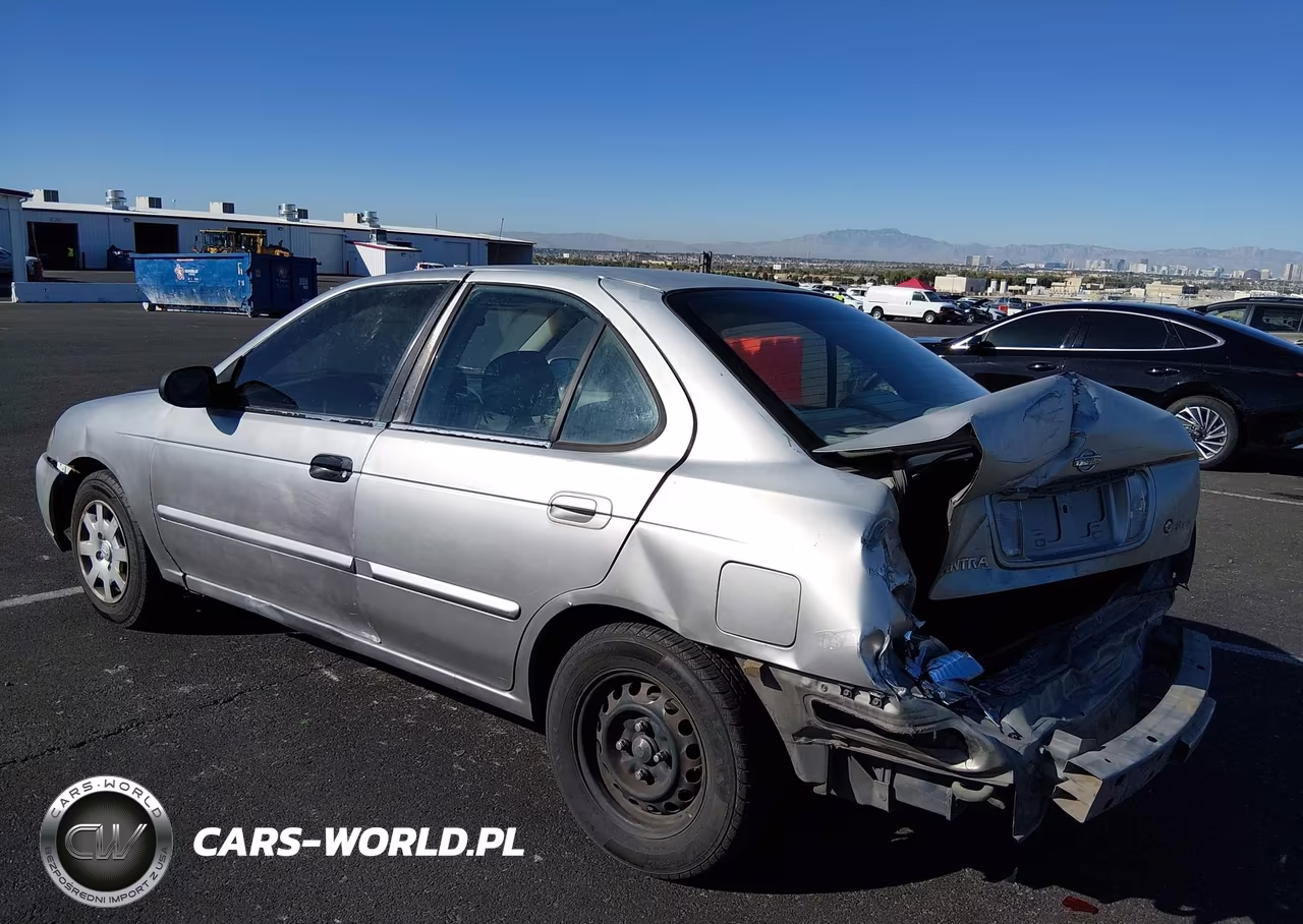2000 Nissan Sentra Gxe-Xe VIN:3N1CB51D1YL317390 - 3