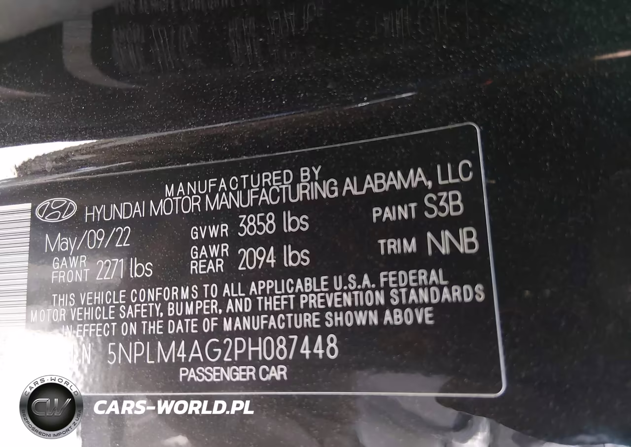 2023 Hyundai Elantra Sel VIN:5NPLM4AG2PH087448 - 9