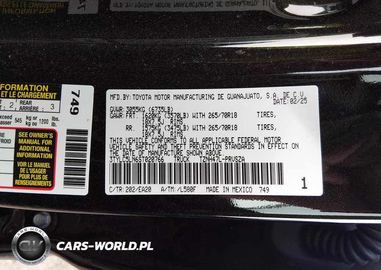 2025 Toyota Tacoma Hybrid Trd Off Road VIN:3TYLC5LN6ST020766 - 9