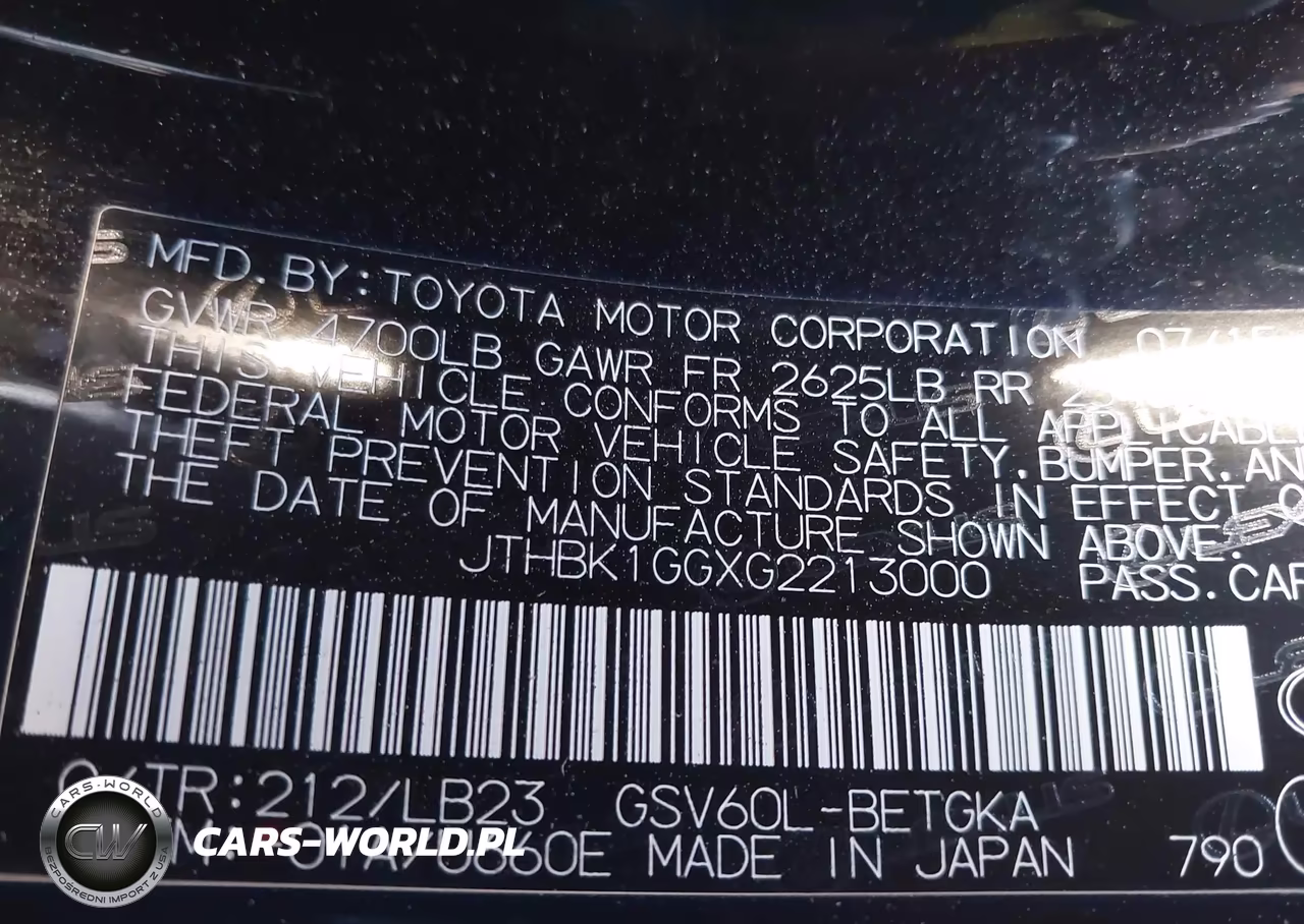 2016 Lexus Es 350 VIN:JTHBK1GGXG2213000 - 9