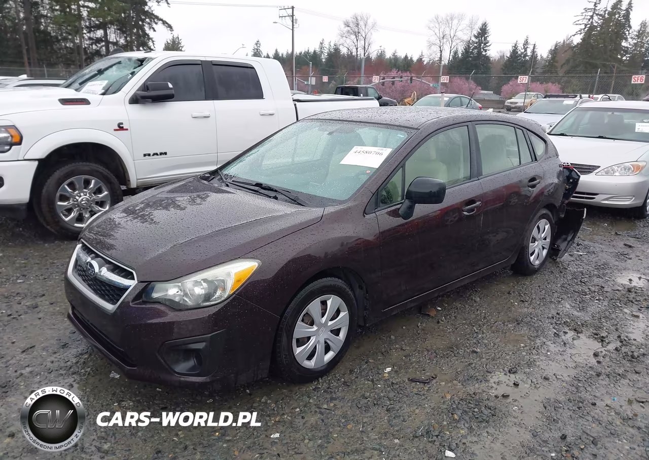 2013 Subaru Impreza Wagon 2.0I VIN:JF1GPAA60D2850195 - 2
