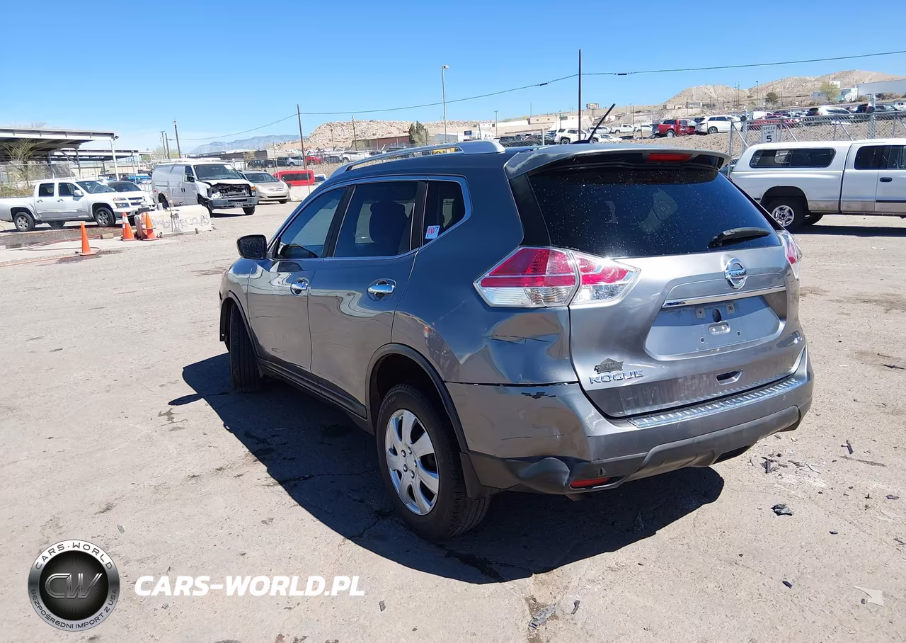 2016 Nissan Rogue S VIN:KNMAT2MV3GP617388 - 3