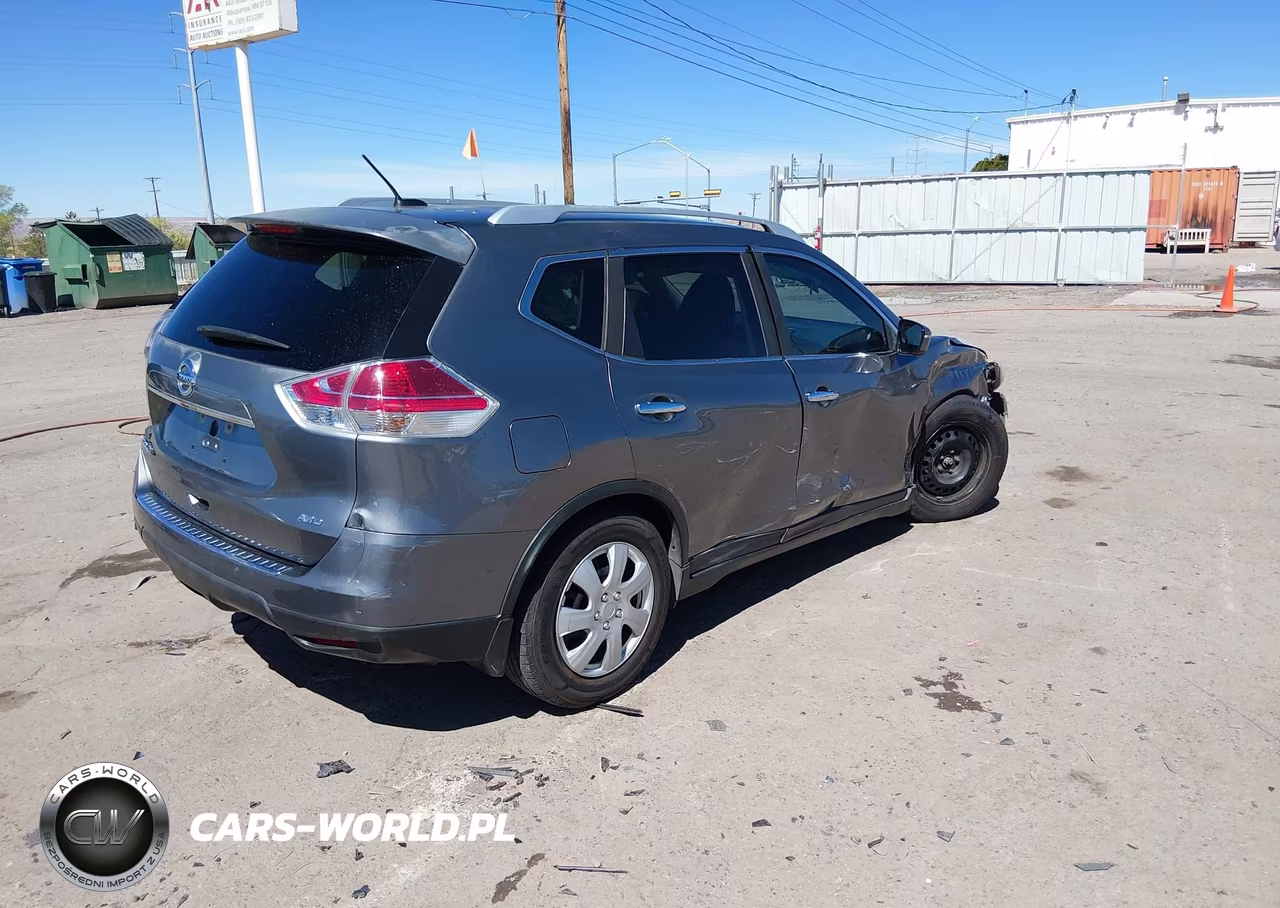 2016 Nissan Rogue S VIN:KNMAT2MV3GP617388 - 4