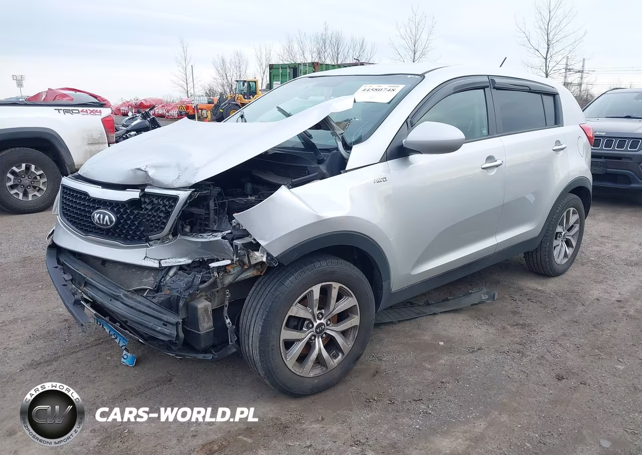 2016 Kia Sportage Lx VIN:KNDPBCAC4G7832672 - 2