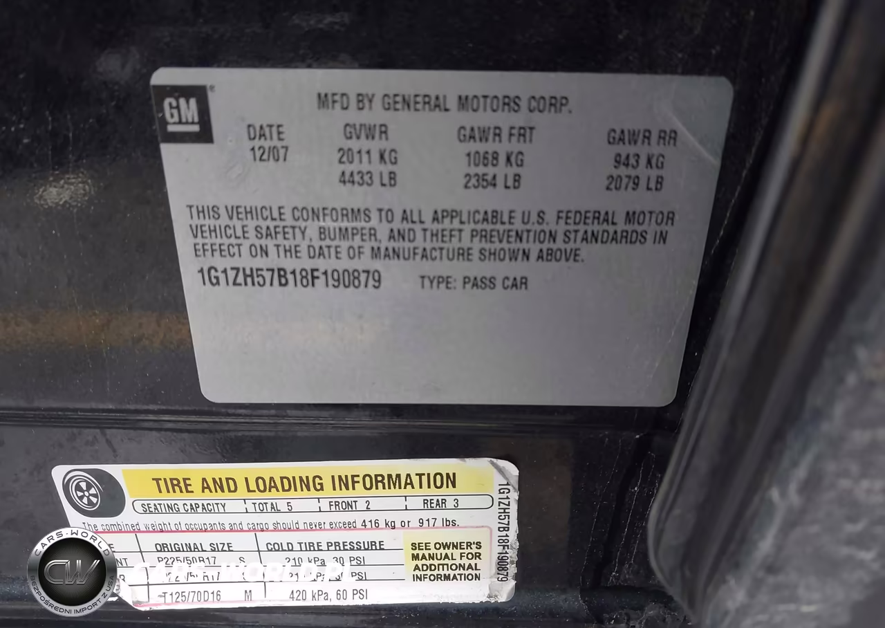 2008 Chevrolet Malibu Lt VIN:1G1ZH57B18F190879 - 9