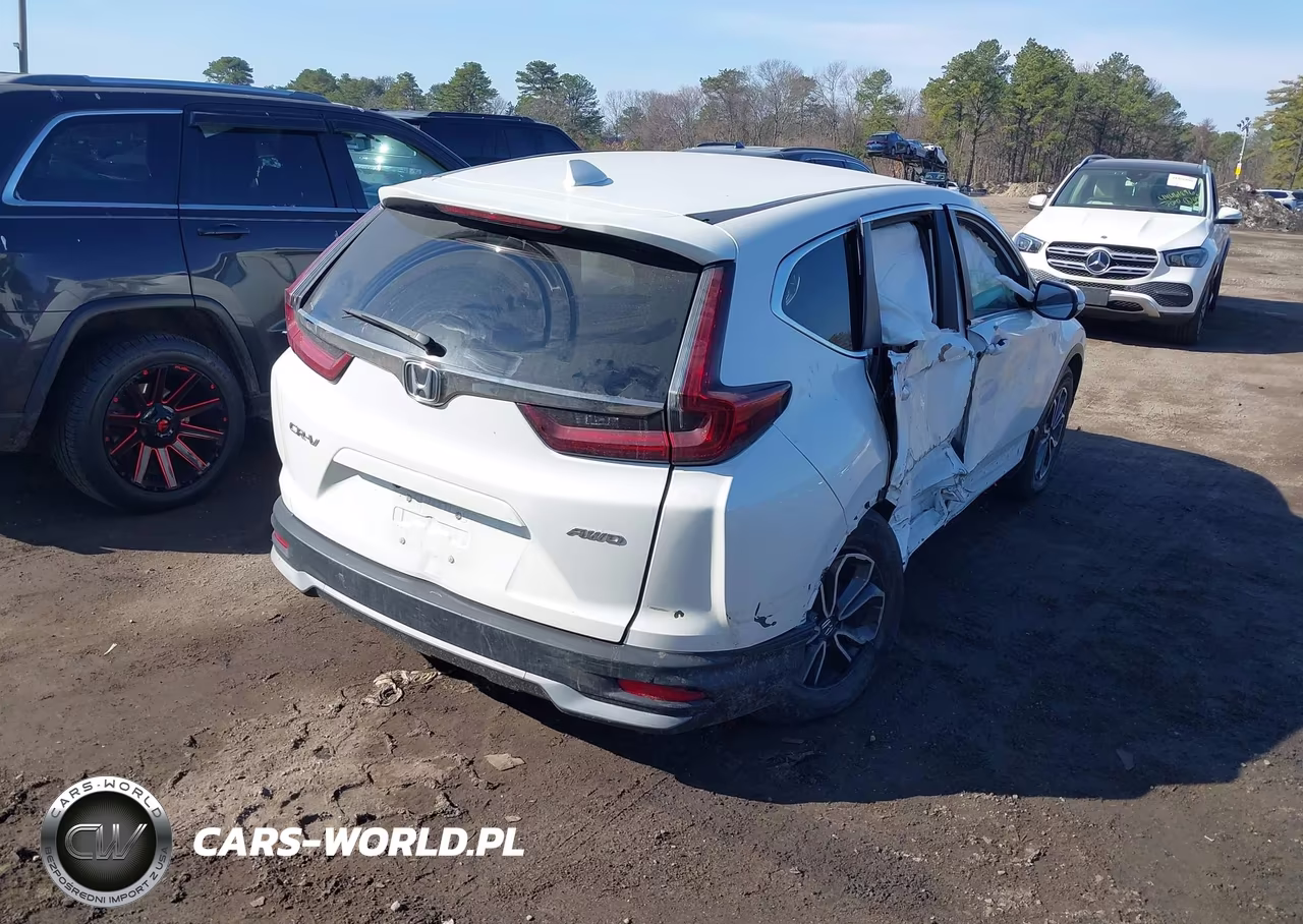 2022 Honda Cr-V Awd Ex-L VIN:2HKRW2H86NH610832 - 4