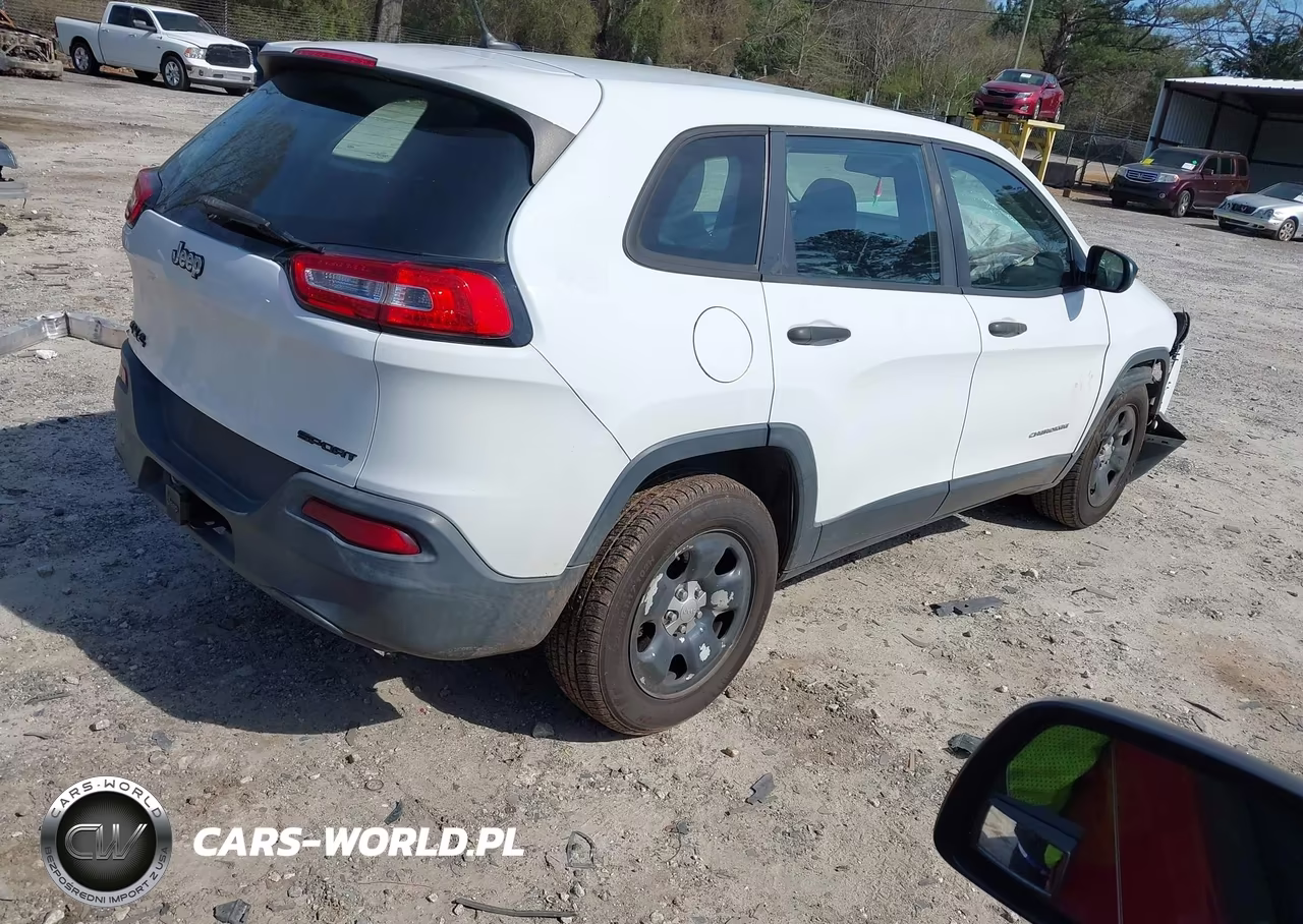 2014 Jeep Cherokee Sport VIN:1C4PJMAB5EW191261 - 4