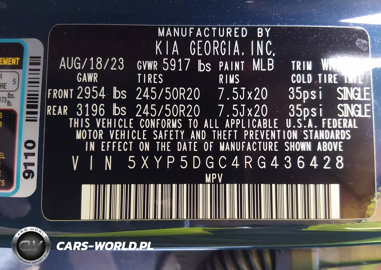 2024 Kia Telluride Sx Prestige VIN:5XYP5DGC4RG436428 - 9