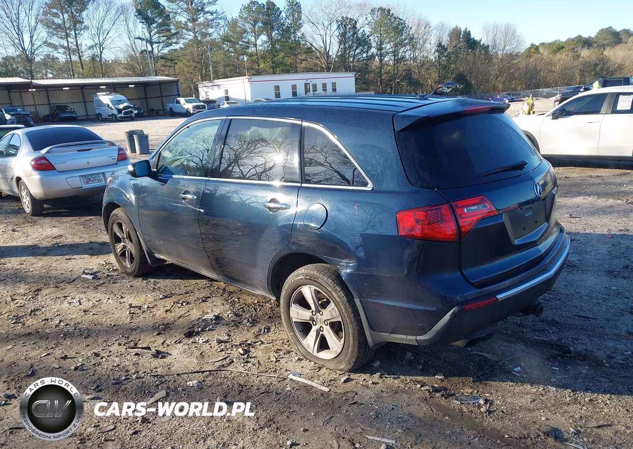 2011 Acura Mdx Technology Package VIN:2HNYD2H69BH510884 - 3