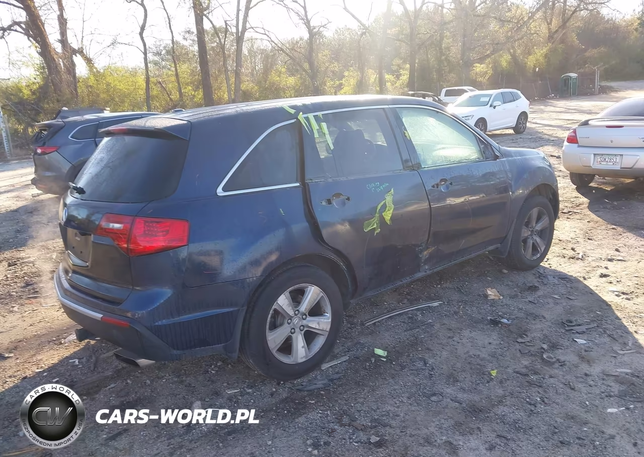 2011 Acura Mdx Technology Package VIN:2HNYD2H69BH510884 - 4