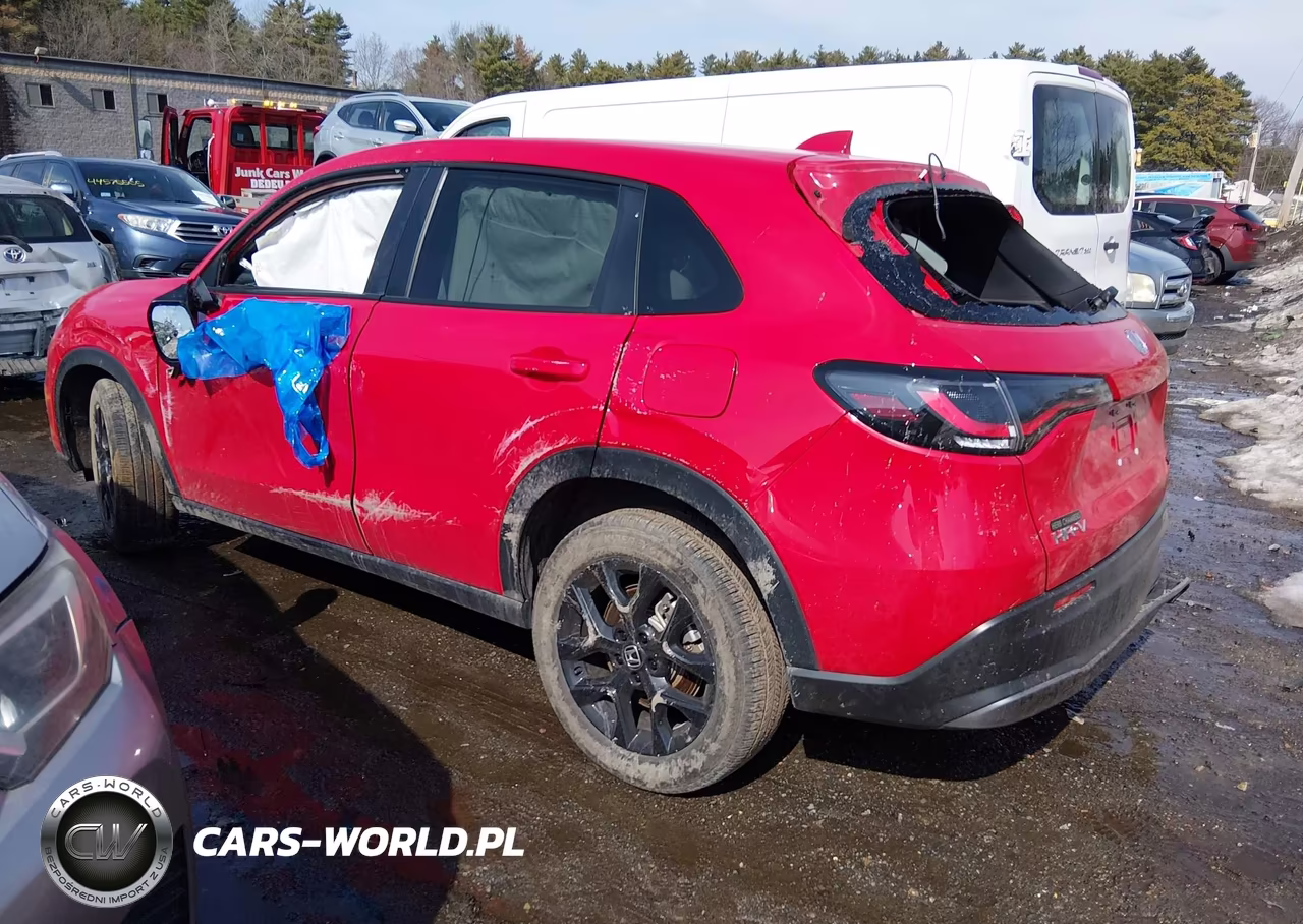 2025 Honda Hr-V Awd Sport VIN:3CZRZ2H50SM712852 - 3