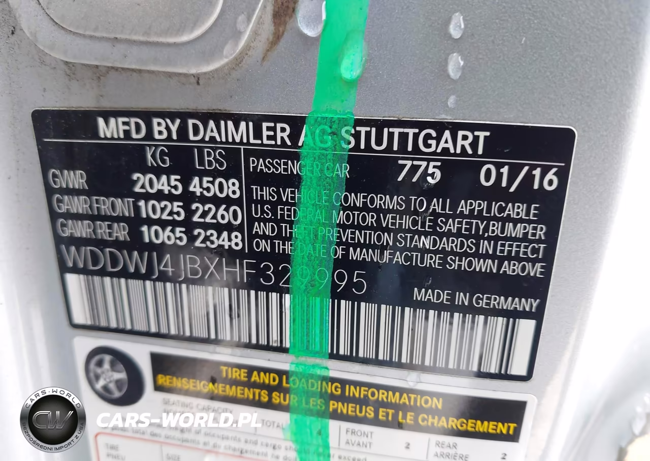 2017 Mercedes-Benz C 300 VIN:WDDWJ4JBXHF329995 - 9