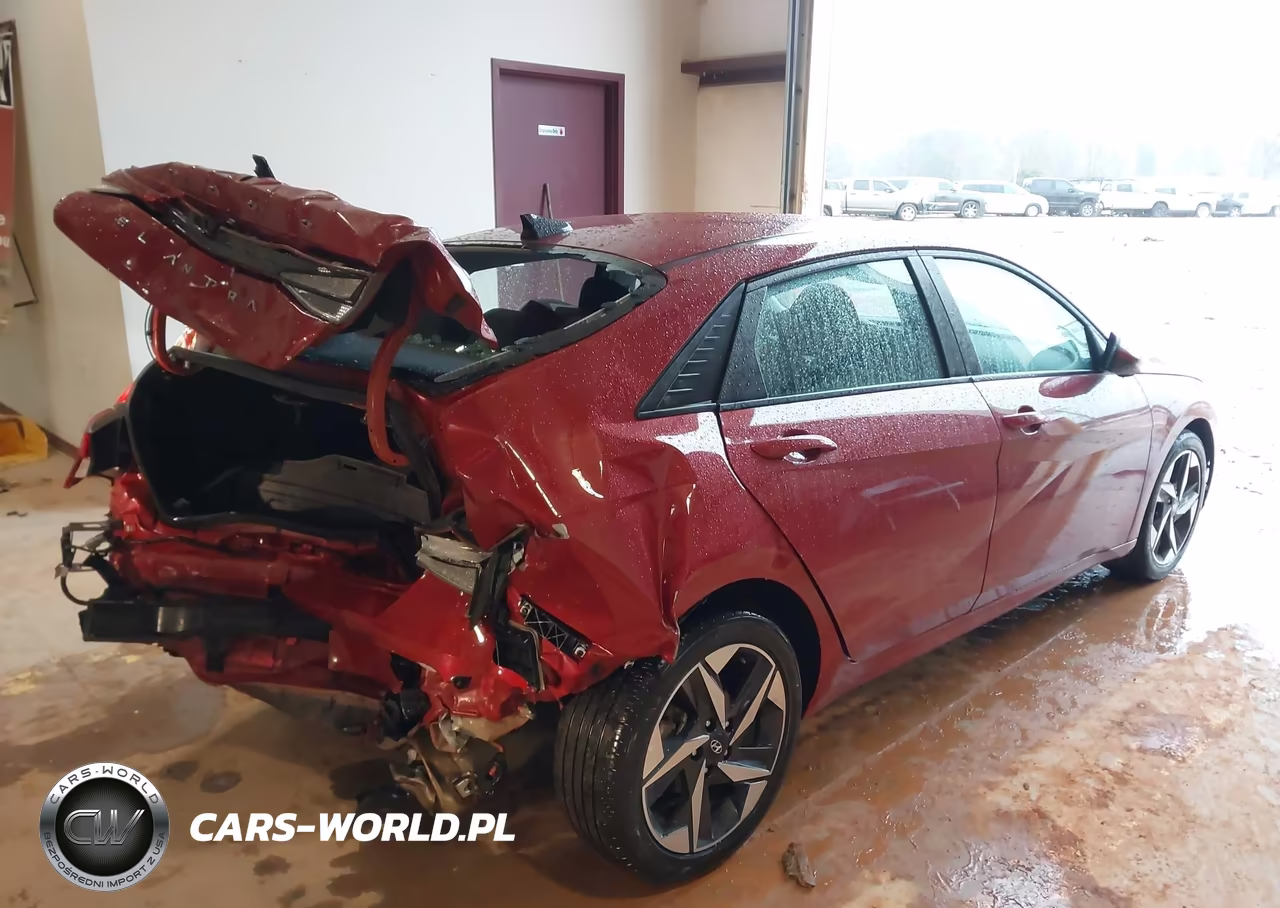 2023 Hyundai Elantra Sel VIN:KMHLS4AG6PU463527 - 4