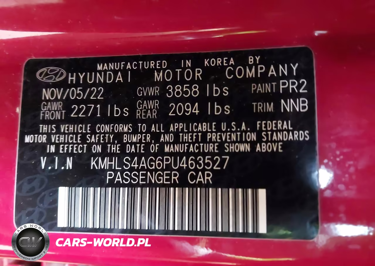 2023 Hyundai Elantra Sel VIN:KMHLS4AG6PU463527 - 9