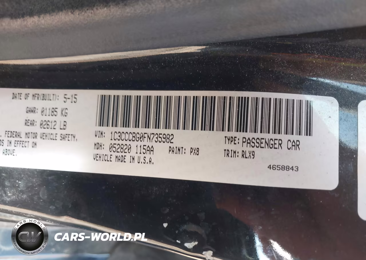 2015 Chrysler 200 S VIN:1C3CCCBG0FN735982 - 9
