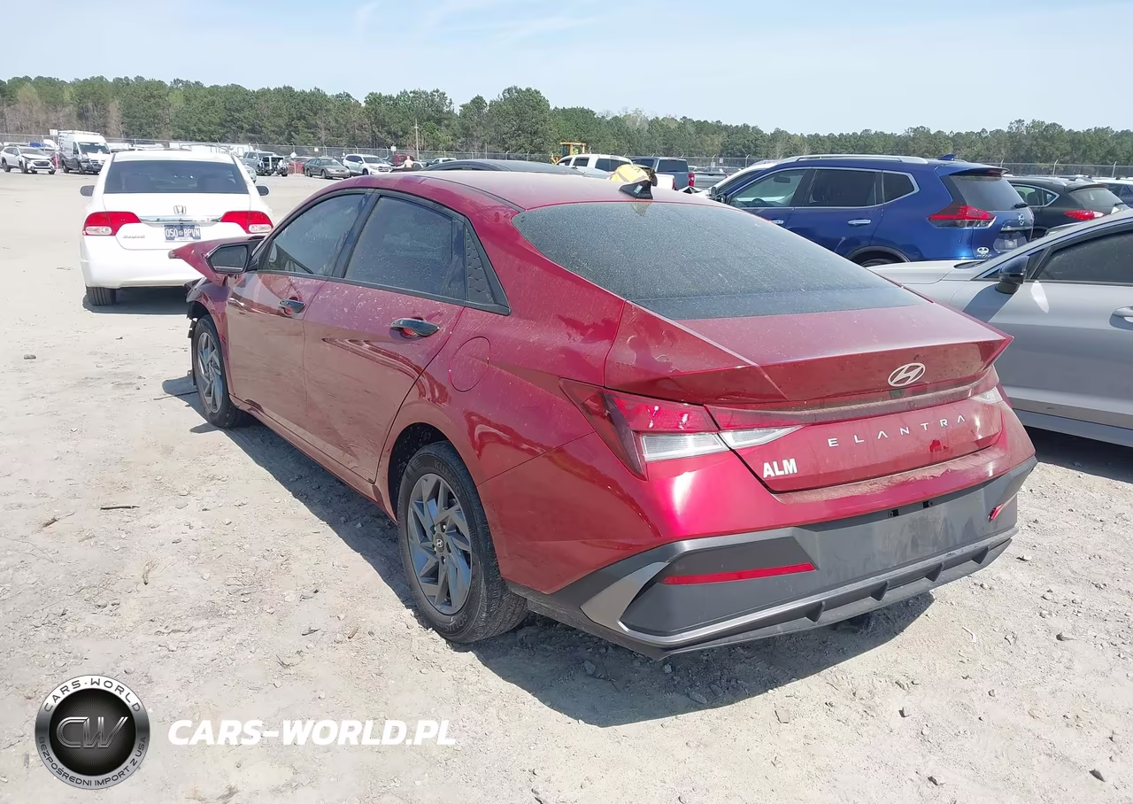 2024 Hyundai Elantra Sel VIN:KMHLM4DG4RU746873 - 3