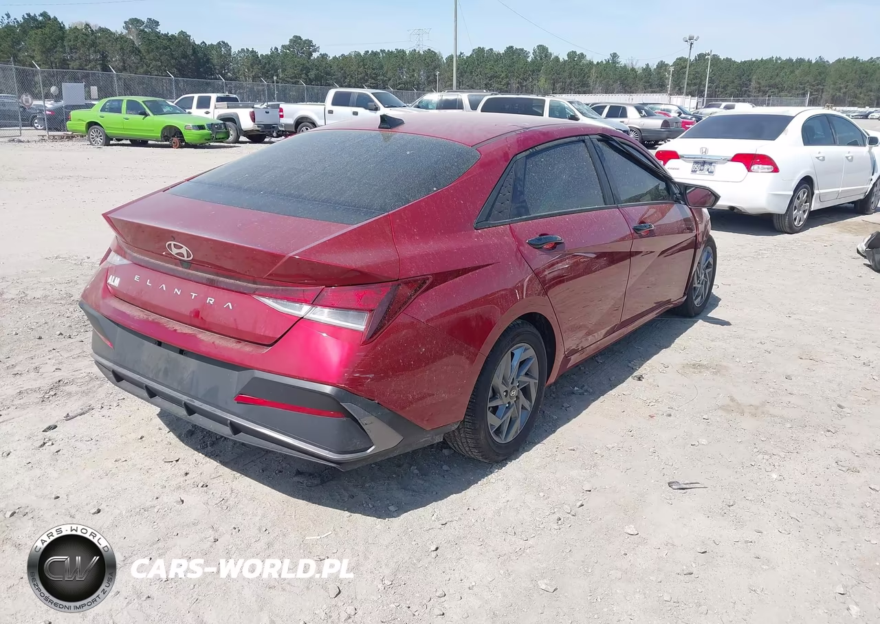 2024 Hyundai Elantra Sel VIN:KMHLM4DG4RU746873 - 4