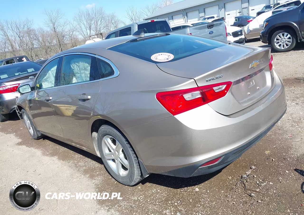 2022 Chevrolet Malibu Fwd Ls VIN:1G1ZB5ST1NF182617 - 3