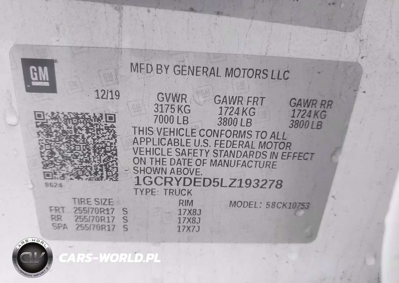 2020 Chevrolet Silverado 1500 4Wd Standard Bed Lt VIN:1GCRYDED5LZ193278 - 9