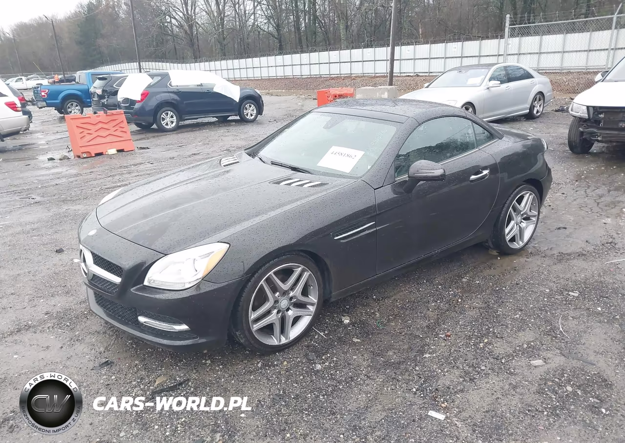 2015 Mercedes-Benz Slk 250 VIN:WDDPK4HA0FF109907 - 2